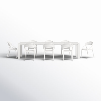 Farrah Rectangular 8 - Person 102" Long Dining Set