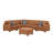 Shayle Artificial Leather Modular Sectional With Ottoman-121416339-100845745