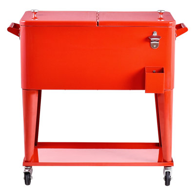Breasha Metal Bar Cart