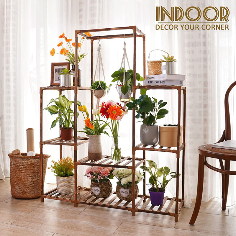 Wood Plant Stand