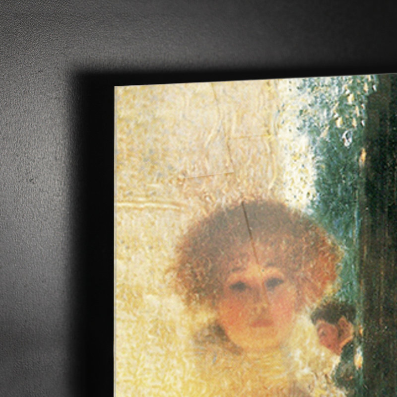 Schubert at the Piano by Gustav Klimt - 1 Piece Painting, 65cm H x 95cm W