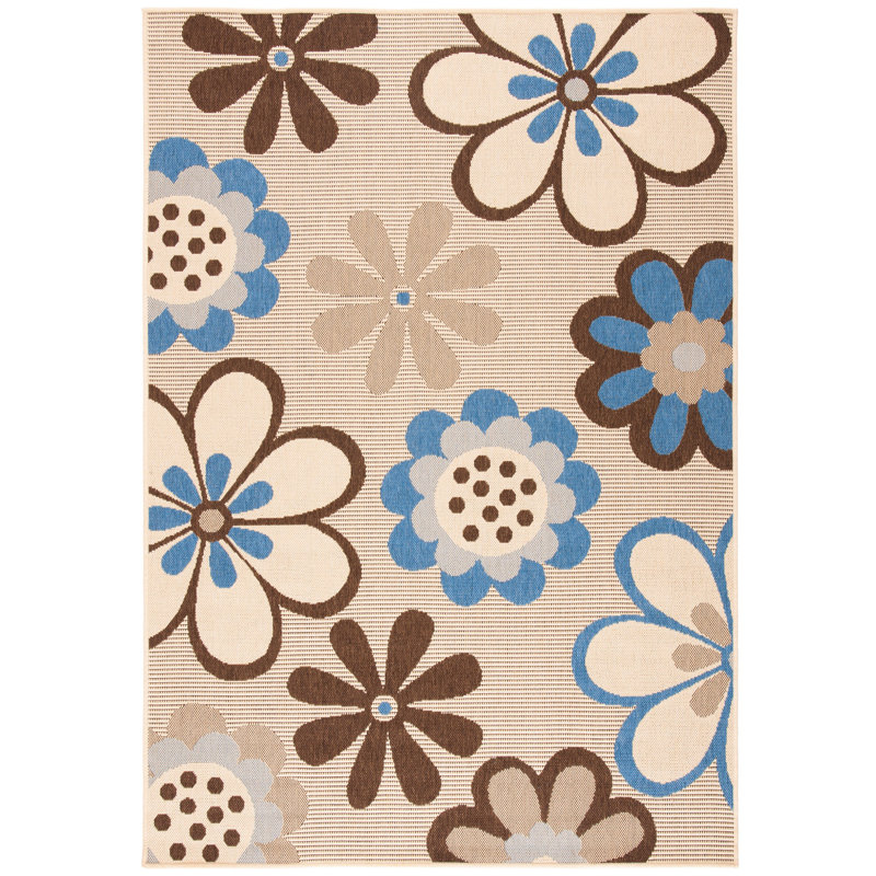 Herefordshire Performance Floral Rug, Rectangle 5'3" x 7'7"