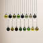 Mini ensemble d'ornement boule en plastique floqué-178814799