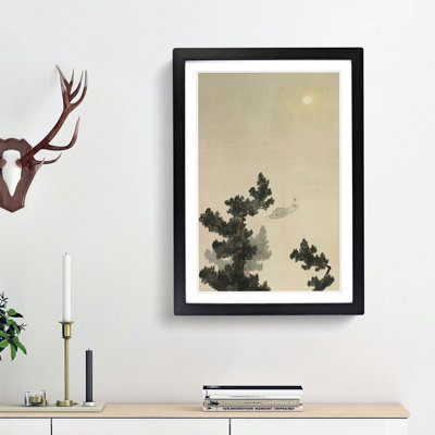 Autumn Moon Over Lake Dongting by Yokoyama Taikan - Single Picture Frame Painting