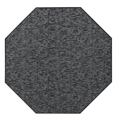 Tapis gris foncé