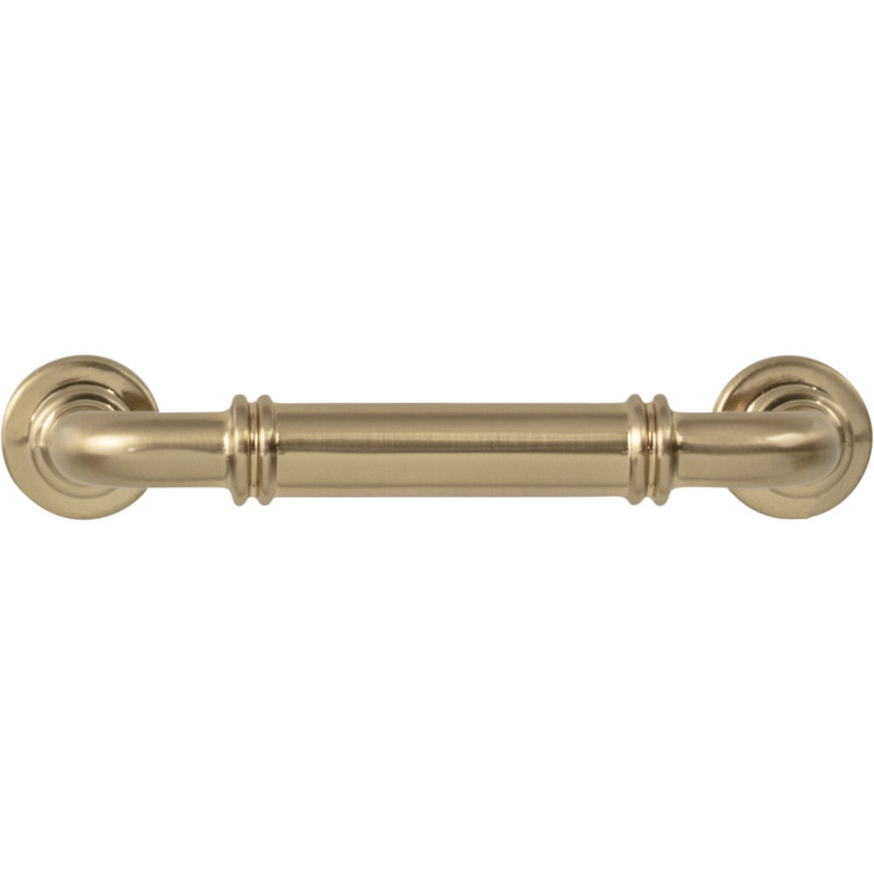 Cranford Bar Pull, Polished Nickel, 3 3/4" Center to Center