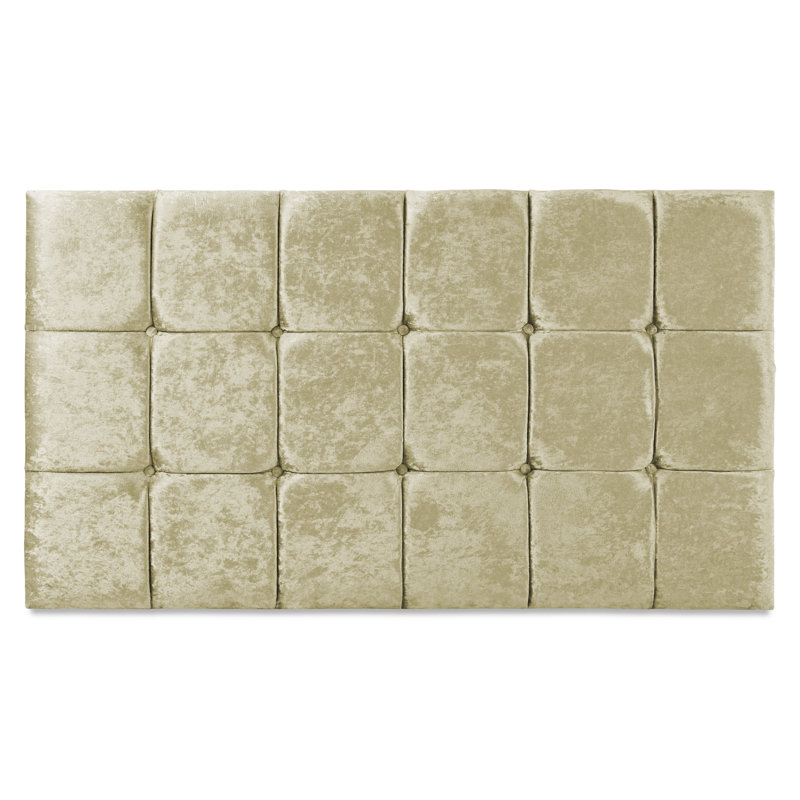 Bridgeman Upholstered Headboard, Champagne, Small Single (2'6)