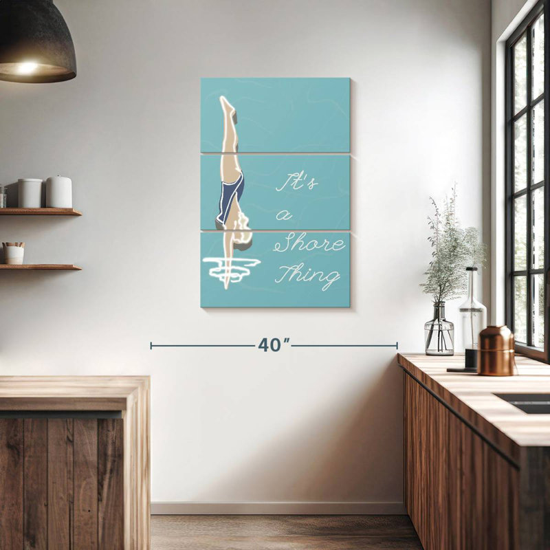 Sireci It's A Shore Thing, 38" H x 24" W