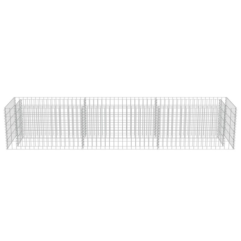 Metal Raised Garden Bed, 50cm H x 270cm W x 50cm D
