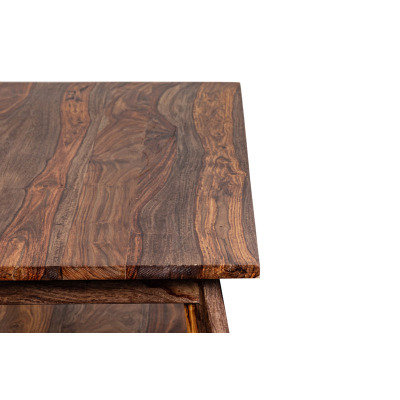 Ringgold Solid Wood Single Coffee Table, Harvest