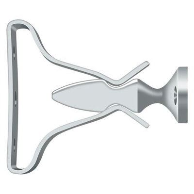 Deltana SDH193U26 Shutter Door Holder; 2-3/4"; Bright Chrome Finish