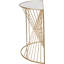Benazir 100cm Glass Top Console Table