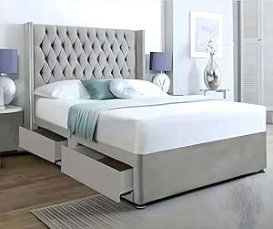 Upholstered Bed with Mattress