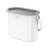 Multipurpose 1 Gallon Plastic Countertop Can