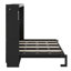 Lit escamotable élégant à imprimé tendance avec lumières DEL et prise USB-540733033-540733038