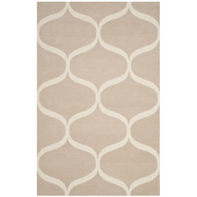 Cannen Hand Tufted Wool Geometric Rug