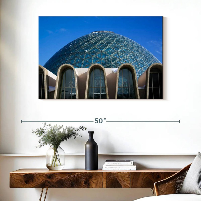 Mitchell Park Dome, 26" H x 39" W