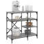 Baker's Rack 90X40x84 Cm Engineered Wood And Metal-1773472318
