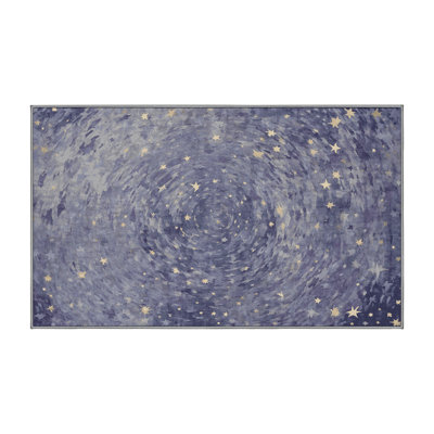 Tapis gris lavable à la machine