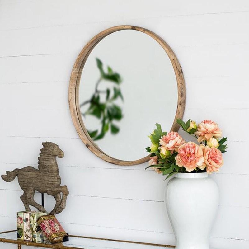 Miroir d'appoint, 27,6 po x 27,6 po