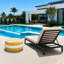 2 Pack Outdoor Inflatable Ottoman 21"x21"x9"-1858248894