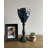 Simonetti Tiffany Torch Mini Table Lamp Dragonfly Blue Stained Glass LED Bulb Included 6"W*6"D*15"H-1856551478
