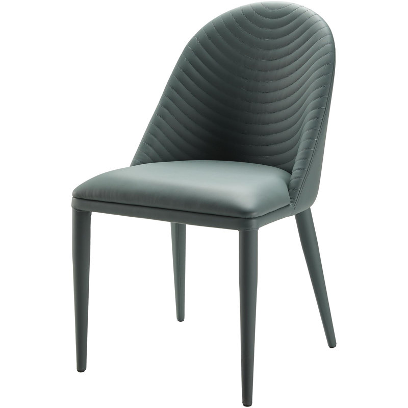 Chaise de salle à manger moderne Cornecia, Bleu