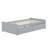 Solid Rubber Wood Bed With 2 Drawers For Storage-1202152229