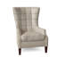 Gallin Leather Tufted Wingback Chair-1889499001-1889498999
