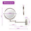 Miroir de salle de bain Johara-86932322