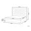 Upholstered Super King (6') Velvet Bed