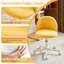 Petit fauteuil de bureau ergonomique en molleton Modern Teddy-493346645
