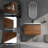 Easy Assembly 30" Bath Vanity with Waterproof Resin Countertop Sink-395595795