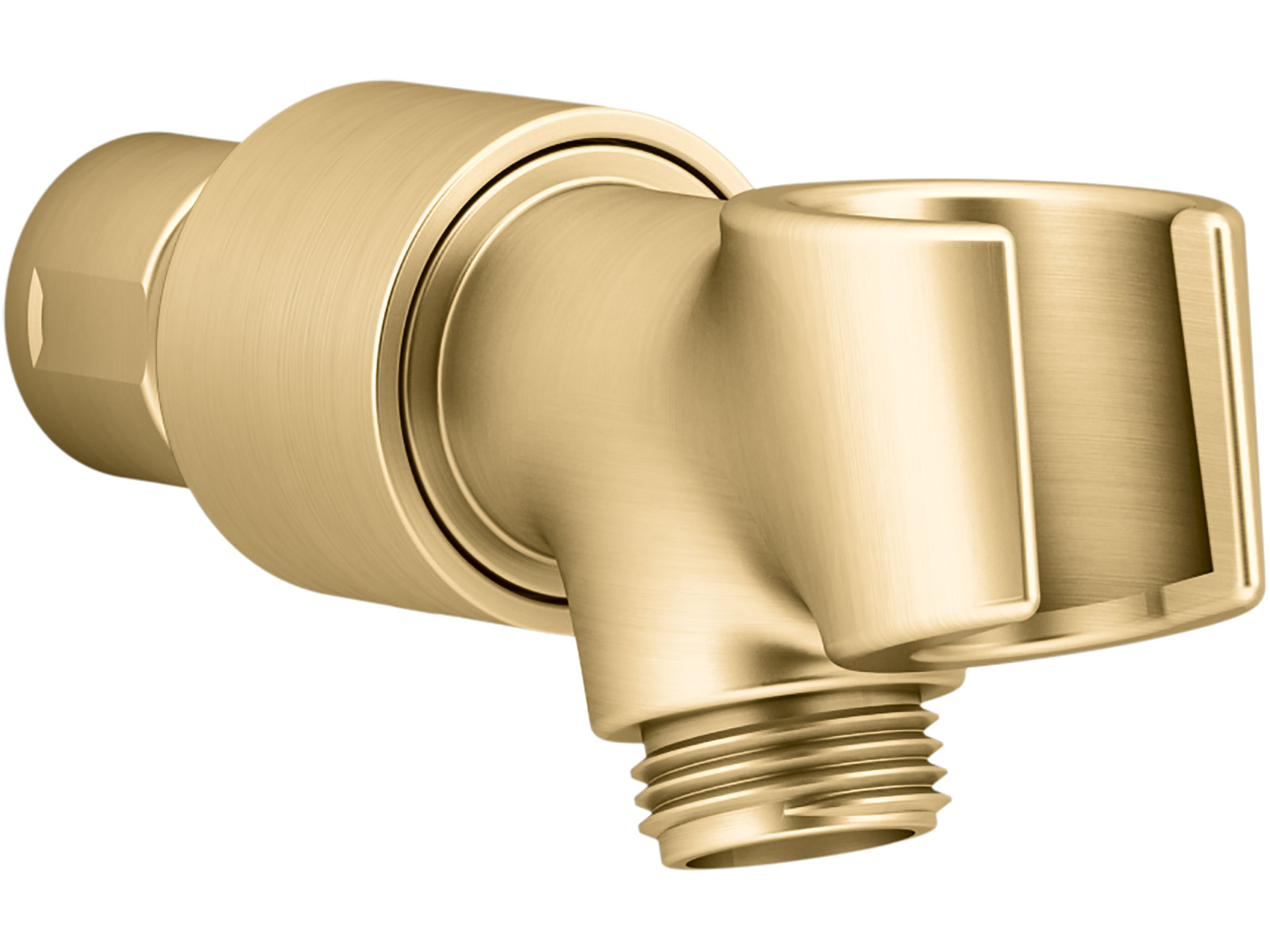 Awaken Handshower Cradle, Vibrant Brushed Moderne Brass