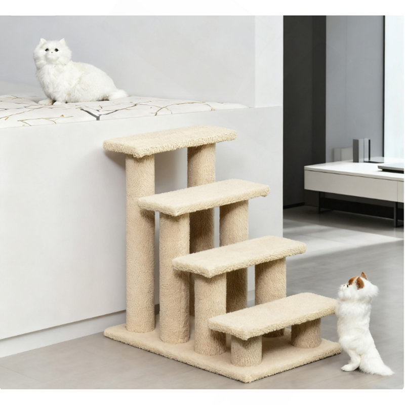 Arbre à chat avec plusieurs niveaux