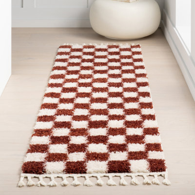 Tapis à carreaux Carlisha