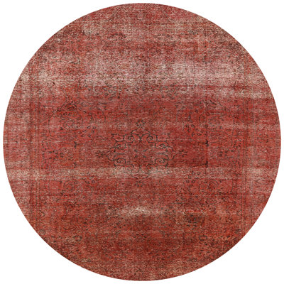 Tapis de style oriental rouge