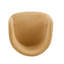 Modern Upholstered Dining Chair Set Of 2-Yellow