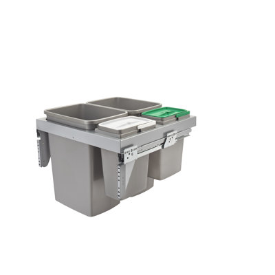 Poubelle rétractable en acier Rev-A-Shelf