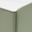 Table de chevet étroite Table de chevet étroite avec 3 tiroirs pour la chambre à coucher et le salon-1596293884