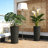 29 Inch Tall Planters for Outdoor Plants, Set of 2 Plastic Flower Pots with DIY Drainage Holes, Stackable Large Planters for Indoor Plants, Front Porch Decor-419445254