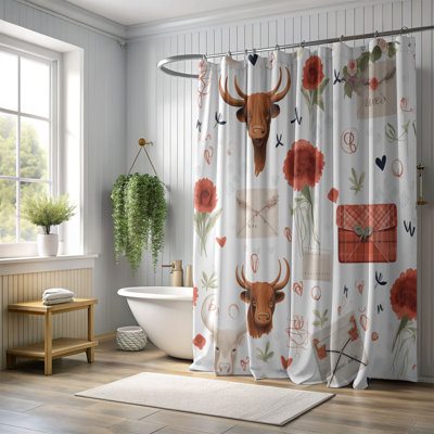 Rideau de douche Sweet Cow - Premium
