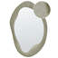 Cadeon Fabric Wavy Wall Mirror