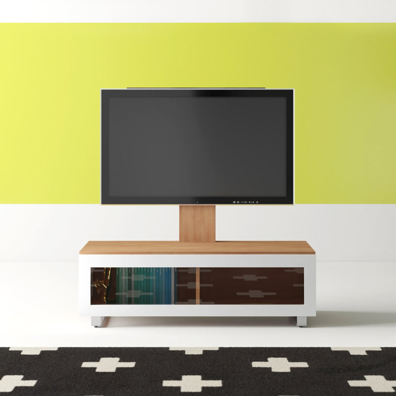 Demetri TV Stand for TVs, Oak, 317.5 cm