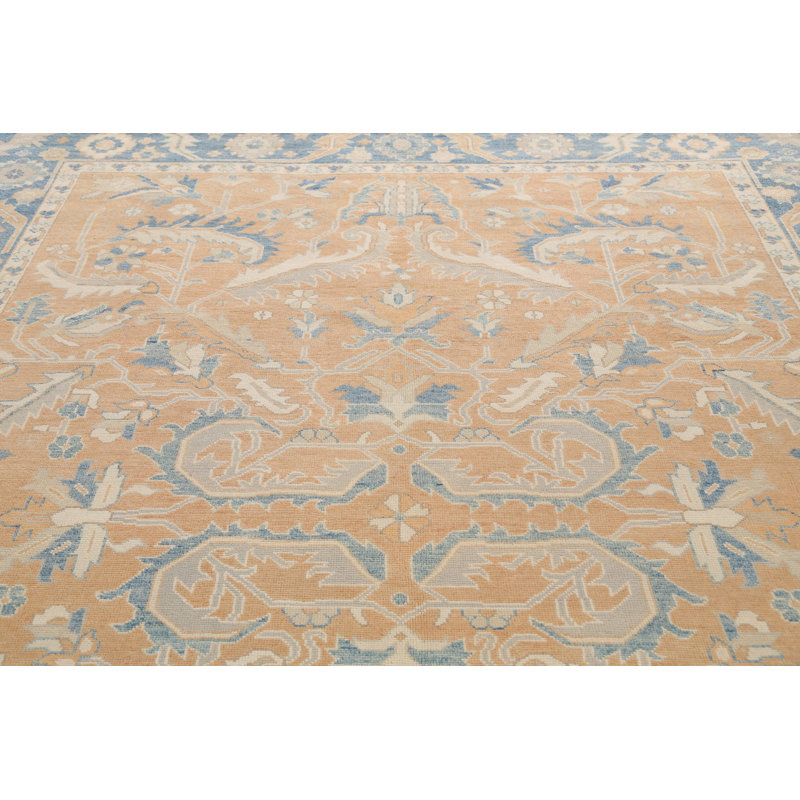One-of-a-Kind 8'4" X 10'9" New Age Wool Area Rug in