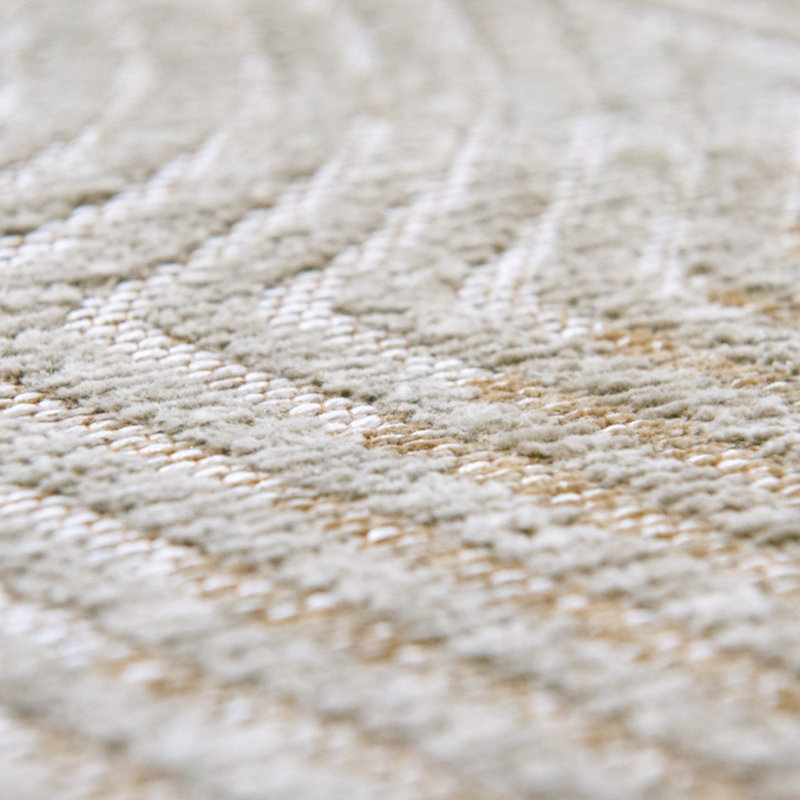 Jacquard Indoor / Outdoor Rug, Beige, Rectangle 235 x 340 cm