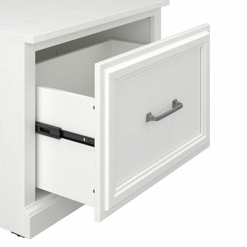 Banc de rangement à tiroirs Kierra, Bois de frêne blanc