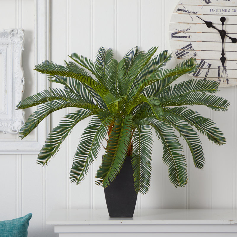 30'' Faux Cycas Plant in Planter