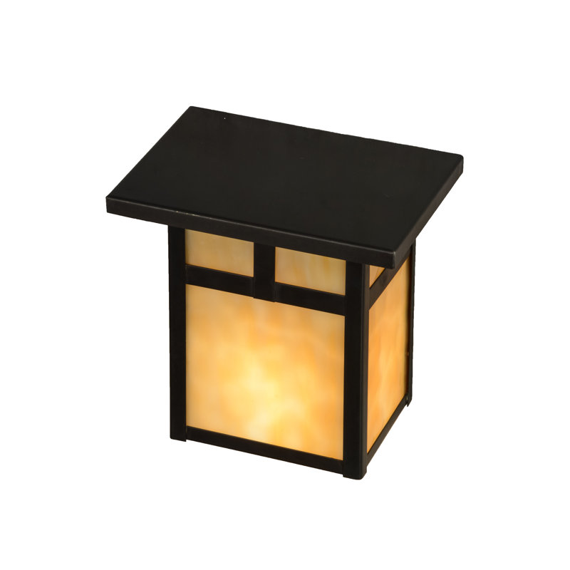 Hyde Park "T" Mission Wall Light, 6.5" H x 6.5" W x 4.5" D
