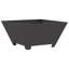 Foyer noir vidaXL 23,62 x 23,62 x 11,81 po-2018959800